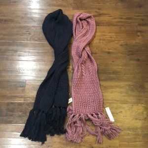 Sole Society Knit Scarves NWT